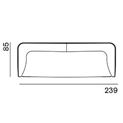 Aku Made to Order / 3-seat with arms