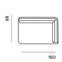 Bowie Made to Order / 1,5-seat arm right