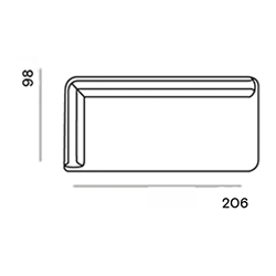 Bowie Made to Order / 2-seat arm left