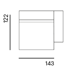 Dunbar Made to Order / 1,5-deep seat arm right