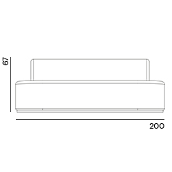 Sinclair Made to Order / 2,5-seat no arms